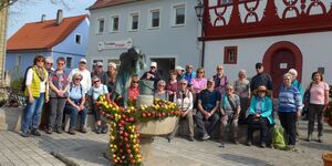 Wanderung um Markt Einersheim am 14.4.2022